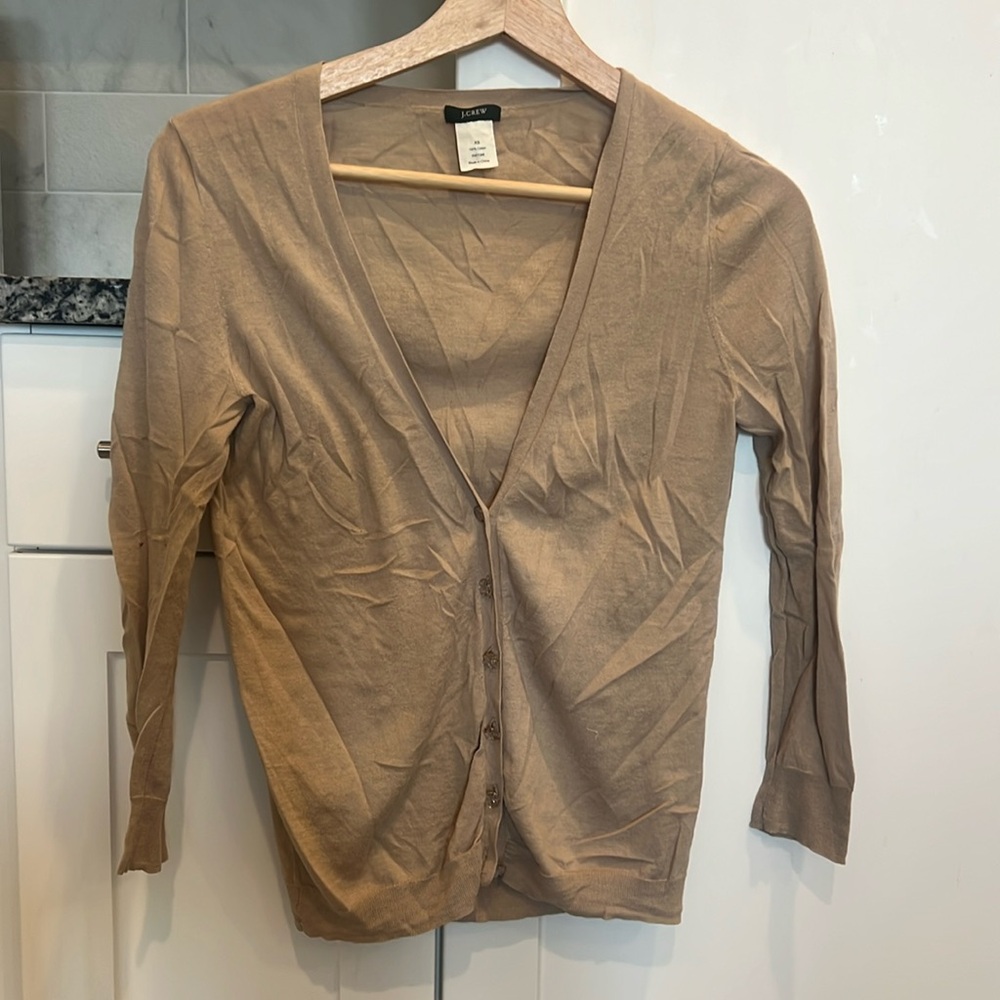 J. Crew cotton cardigan